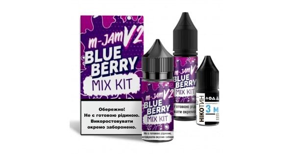 M-JAM V2 Salt Blueberry 30ml 50mg