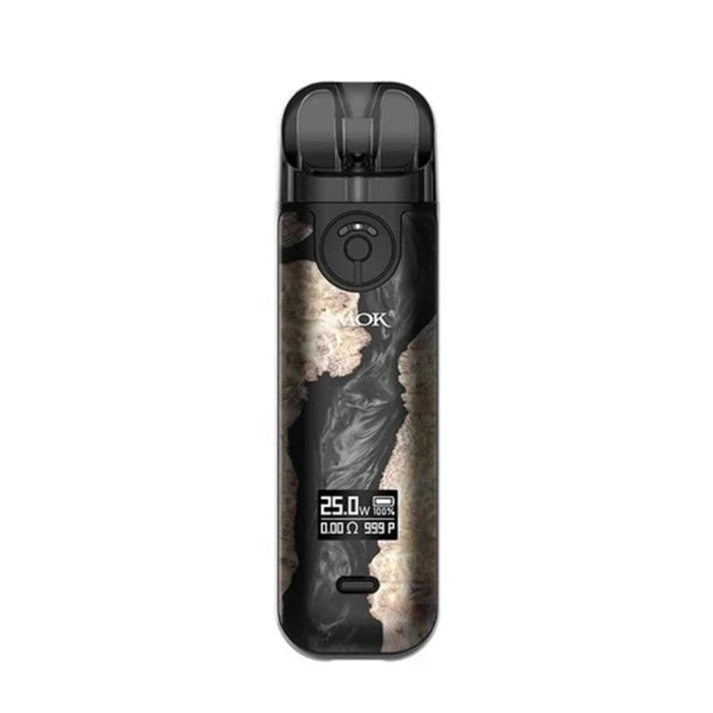 POD Smok Novo 4 Black Stabilizing Wood